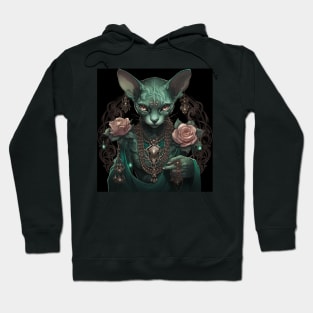 Emerald Sphynx Hoodie